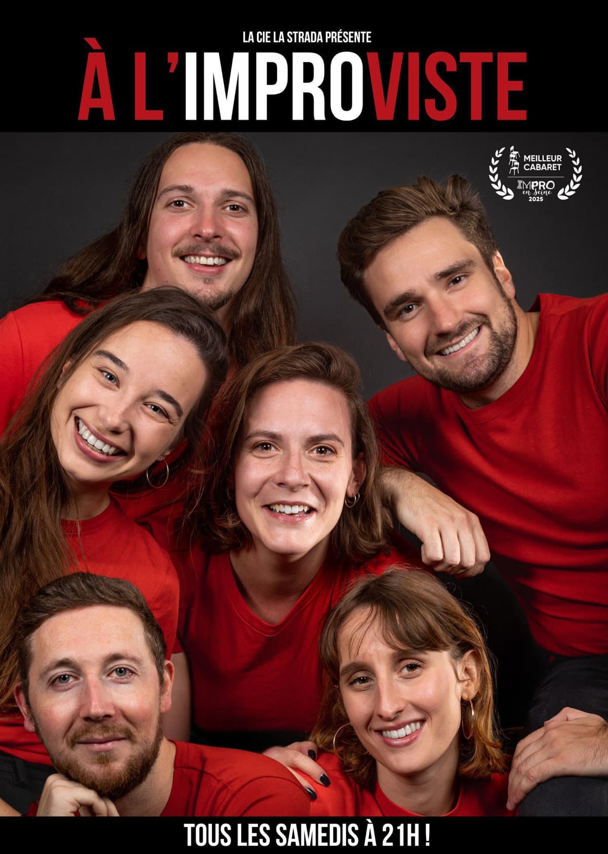 Affiche de À l'improviste : Cabaret Impro Show !