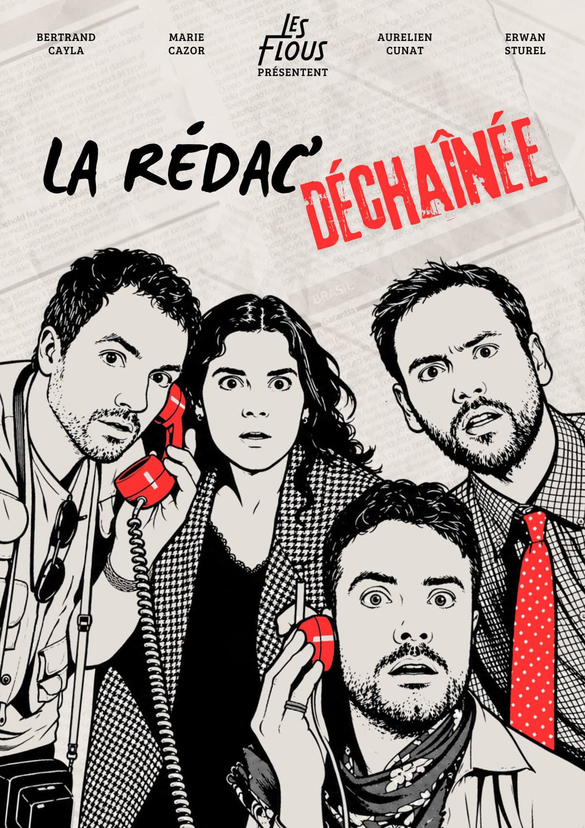 Affiche de La Rédac Déchaînée